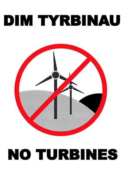 No Turbines poster